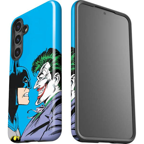 DC Comics The Joker vs Batman Vintage art Galaxy S24 Plus Impact Case